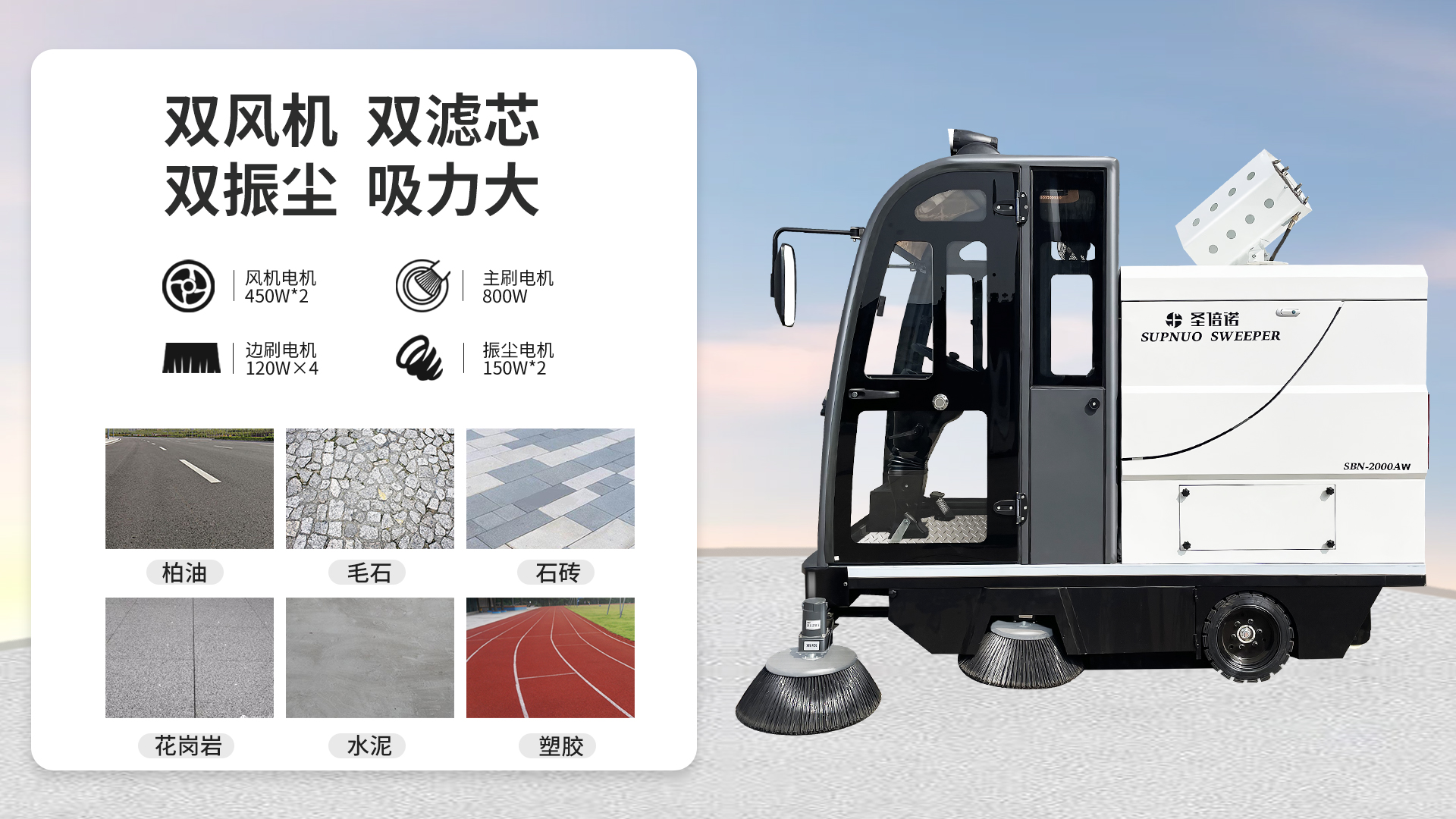 益阳电动扫地车的优势与应用场景